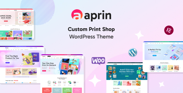 Aprin - Custom Print Shop WordPress Theme Logo